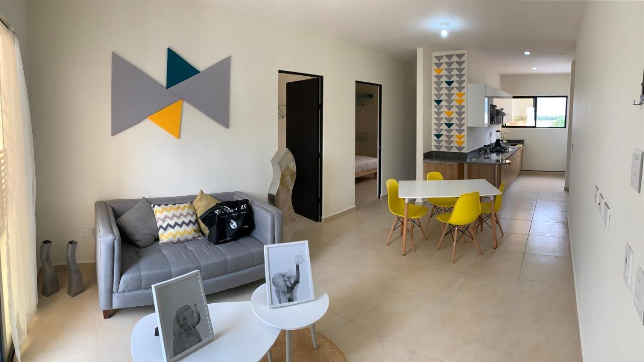 Yellowsub Apartments Cancún Exterior foto